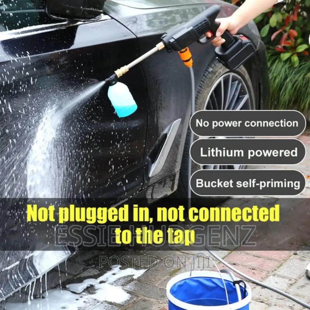 High Pressure Car Washer 2 Batteries