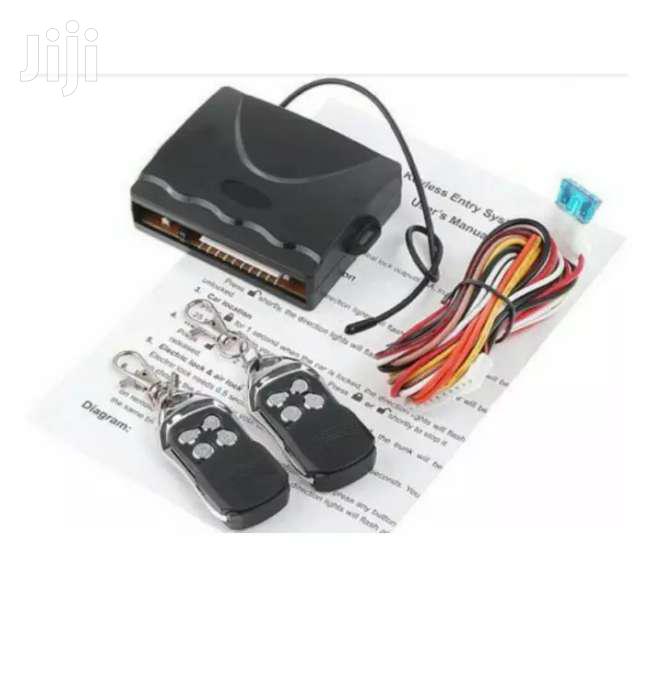 CAR ALARM AND DOOR LOCK