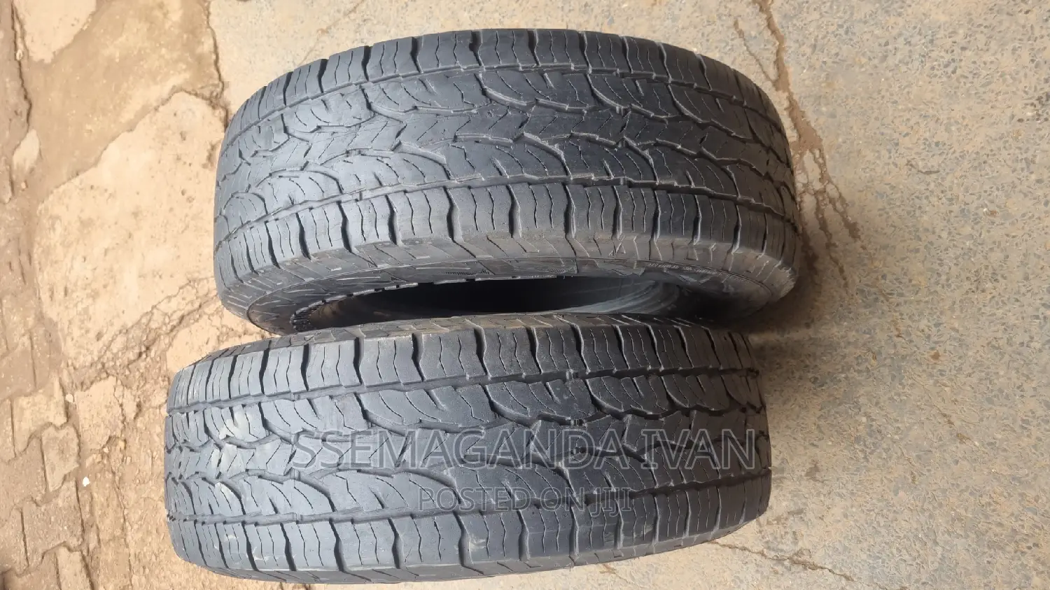 255/70r16 Dunlop Foreign Used in Good Condition