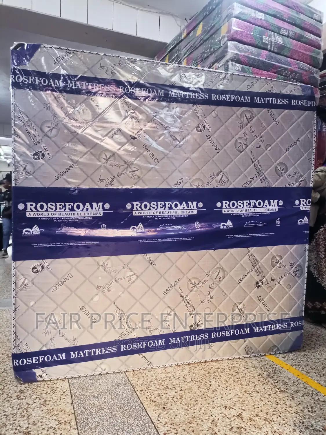 Rosefoam Mattress Premium High Density 6*6 By6 Inches