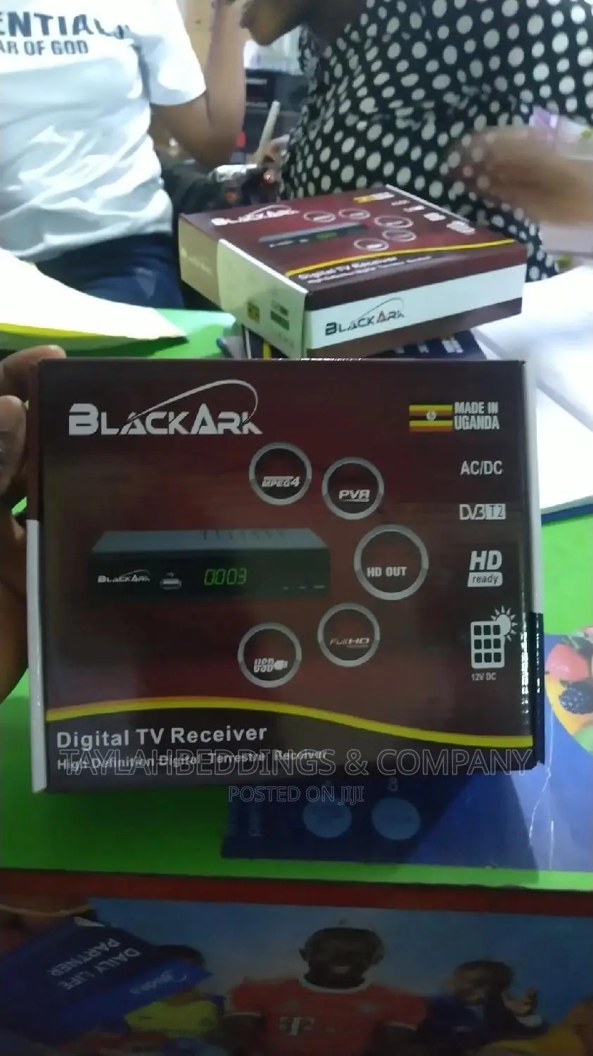 Black Ark Free to Air Decoder Full HD Satellite Receiver