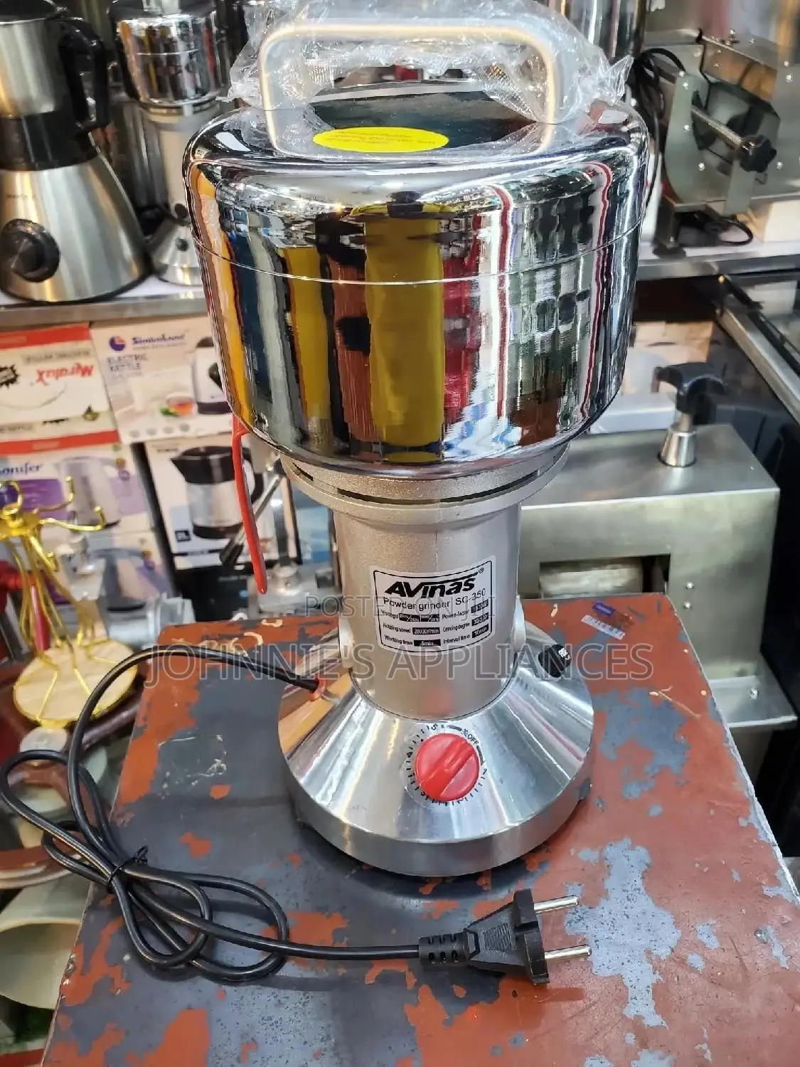 Avinas Powder Grinder 350 Size