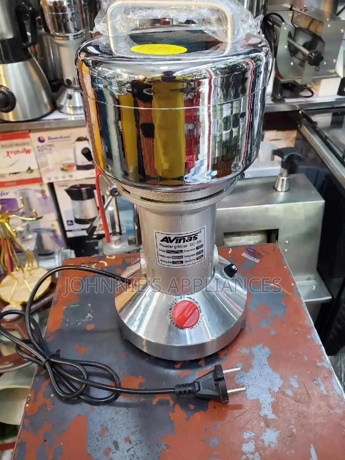 Avinas Powder Grinder 350 Size