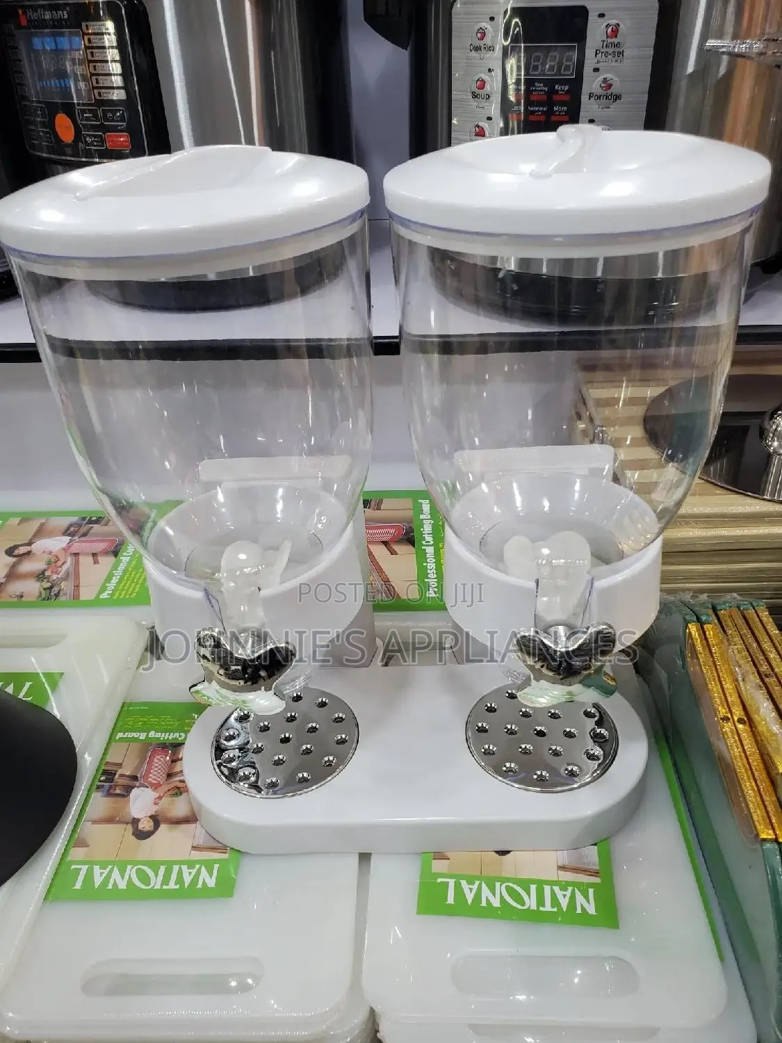 Double Cereal Dispenser