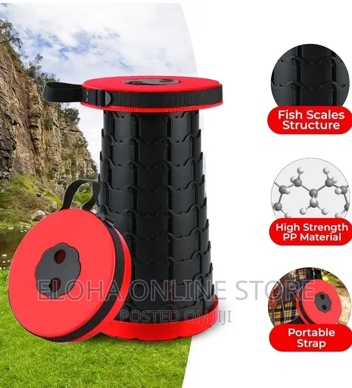 Foldable Retractable Stool