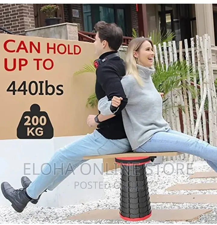 Foldable Retractable Stool