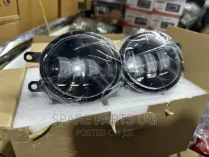 White + Yellow Dual-Color Lens LED Fog Lamps / Spotlights