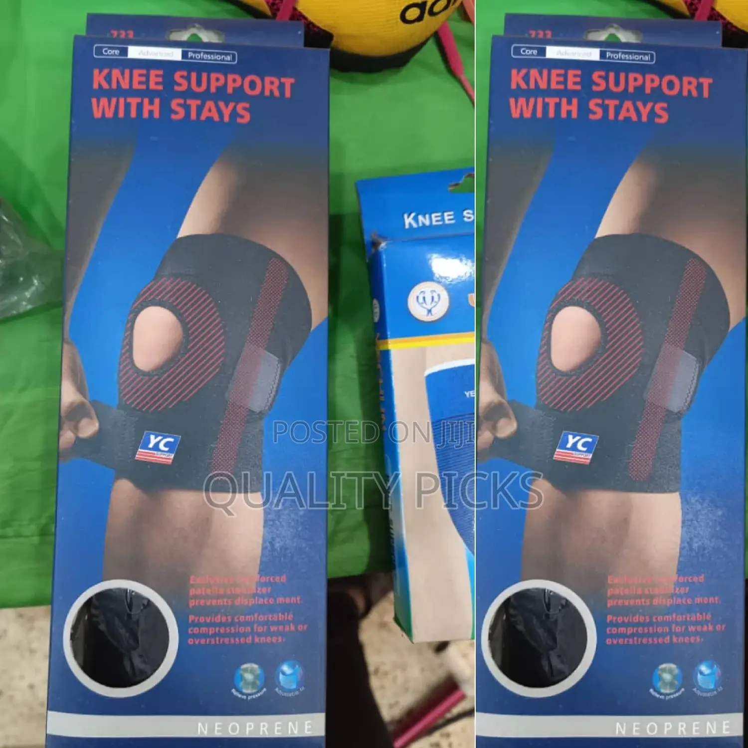 Knee Support With Strays