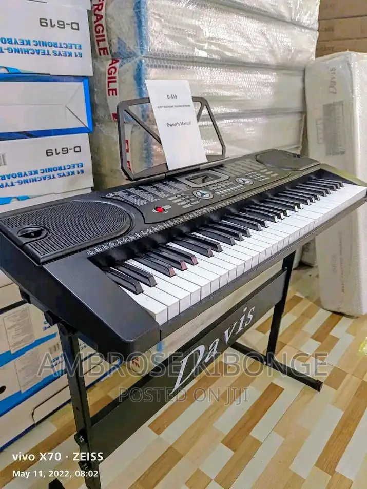 Excellent Quality MK-2089 Portable 61key Electronic Keyboard