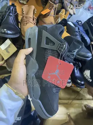 Unisex Original Jordan 4 Sneaker Shoes