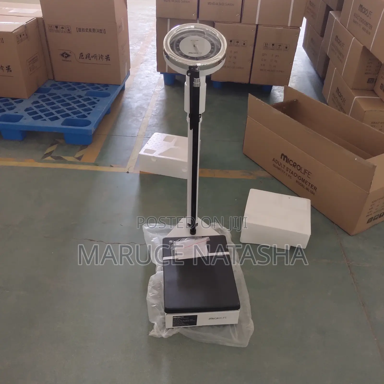 Adult Weighing Scale With a Height Meter