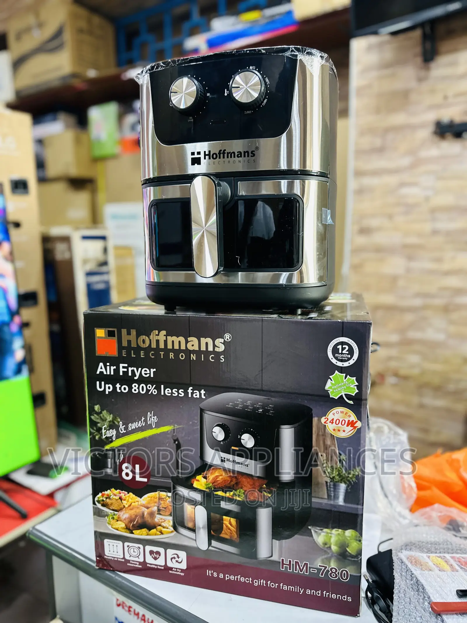 8L Hoffmans Air Fryer