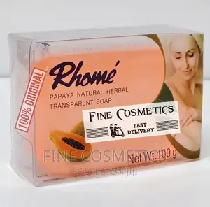 Photo - RHOME Transparent Natural Papaya Herbal Soap for Black Spots