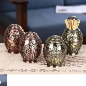 Metallic Toothpick Holder.