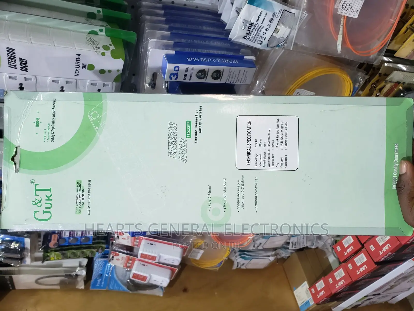 Extension Socket ( G T 6ways )