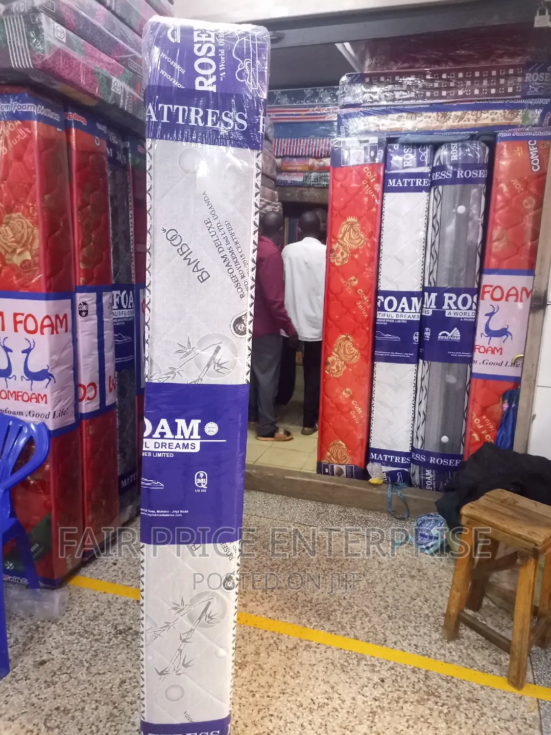 Rosefoam Mattress High Density 6*6 By6 Inches