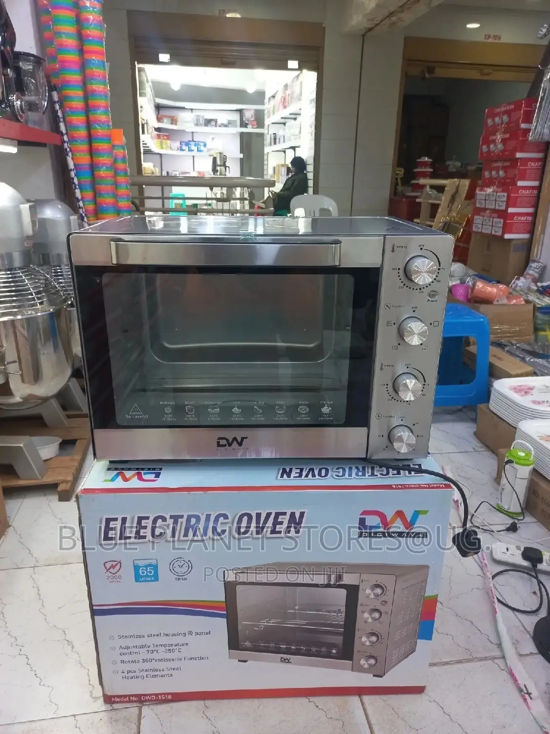 Digiwave "Dw" 65litres Electric Ovens \\ 2000w \\ Dwo-1518