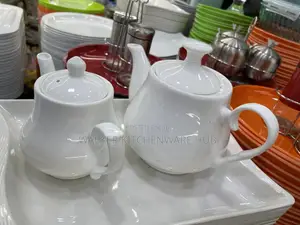 Ceramic Teapot 500ml 900ml White