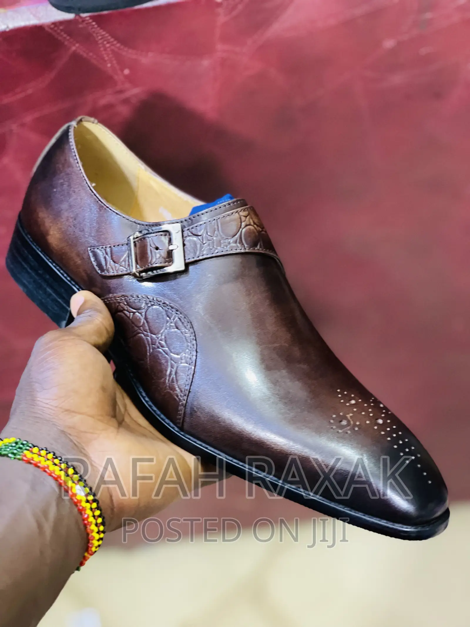Original Coffee Brown Hugo Boss Italian Gentle Shoes