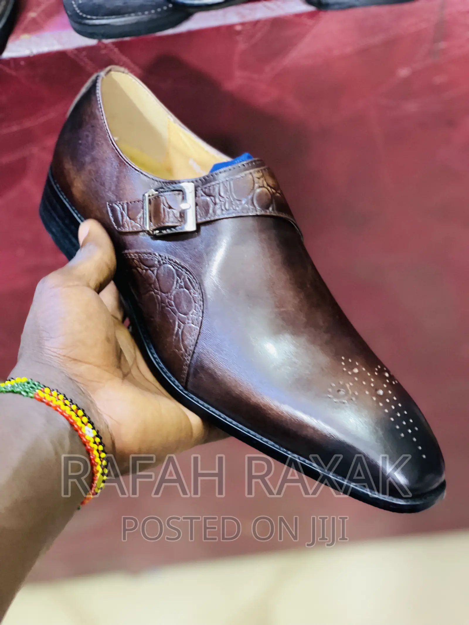 Original Coffee Brown Hugo Boss Italian Gentle Shoes