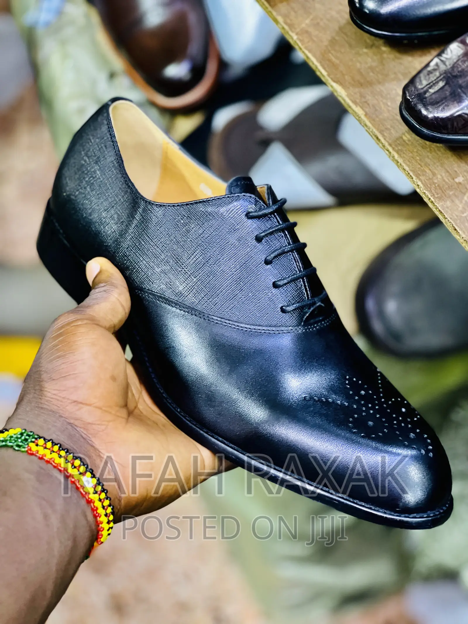 Original Lace Up John Foster Leather Gentle Shoes