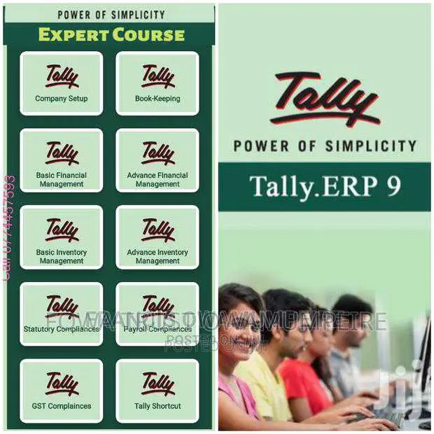 Tally ERP 9 Training|Free Installation