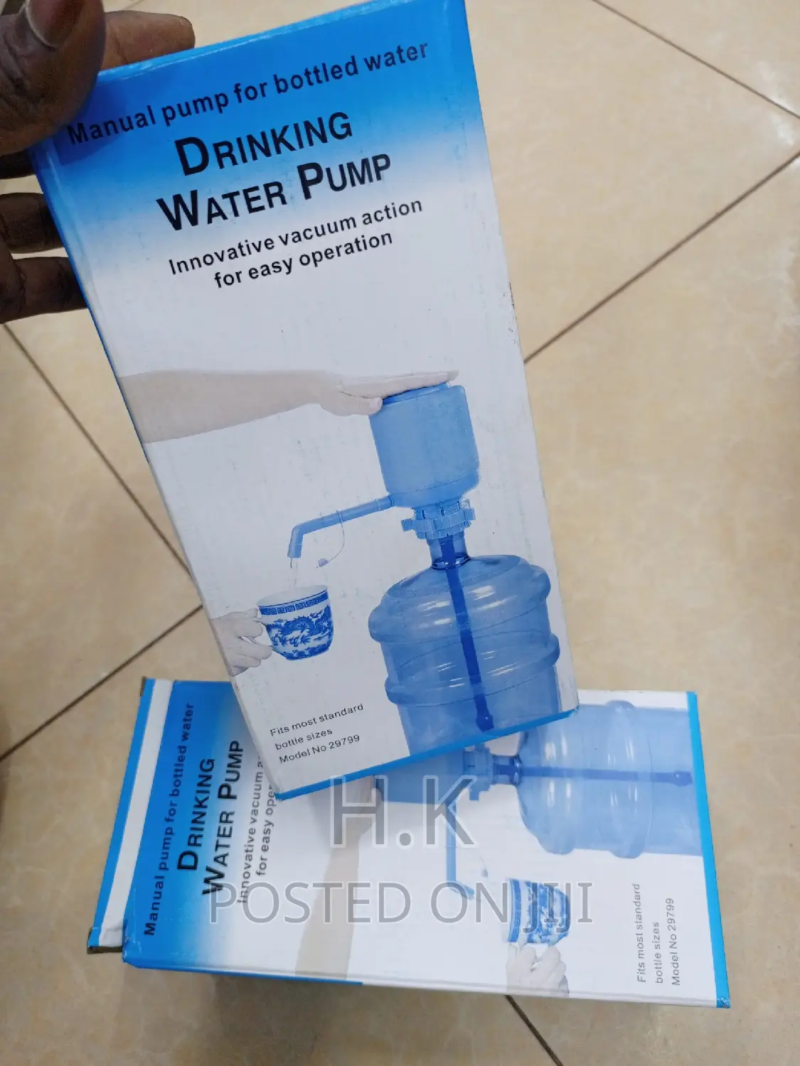 Hand Press Manual Water Dispenser