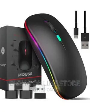 Rechargeable RGB Cordless USB Optical Mouse