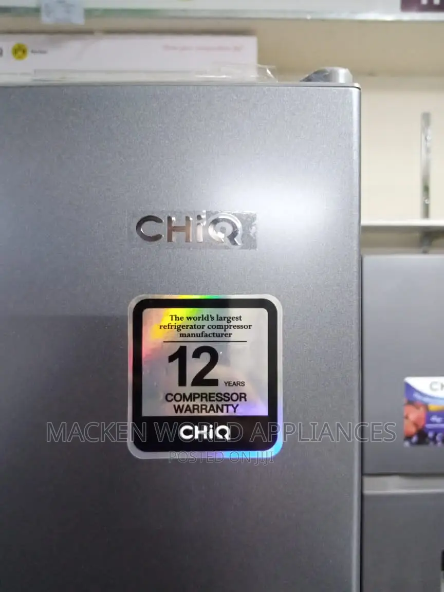 330L Chiq Double Door Fridge With Water Dispenser