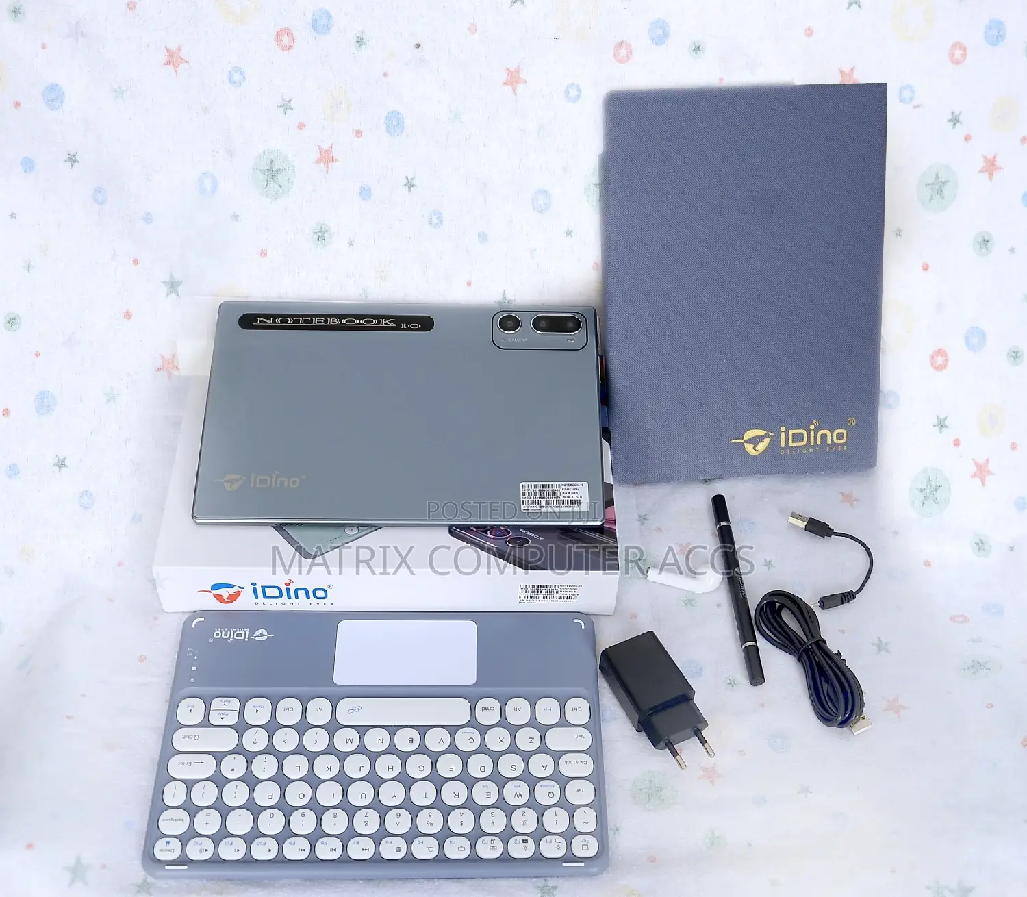 New Idino Notebook 10 512 GB Gray