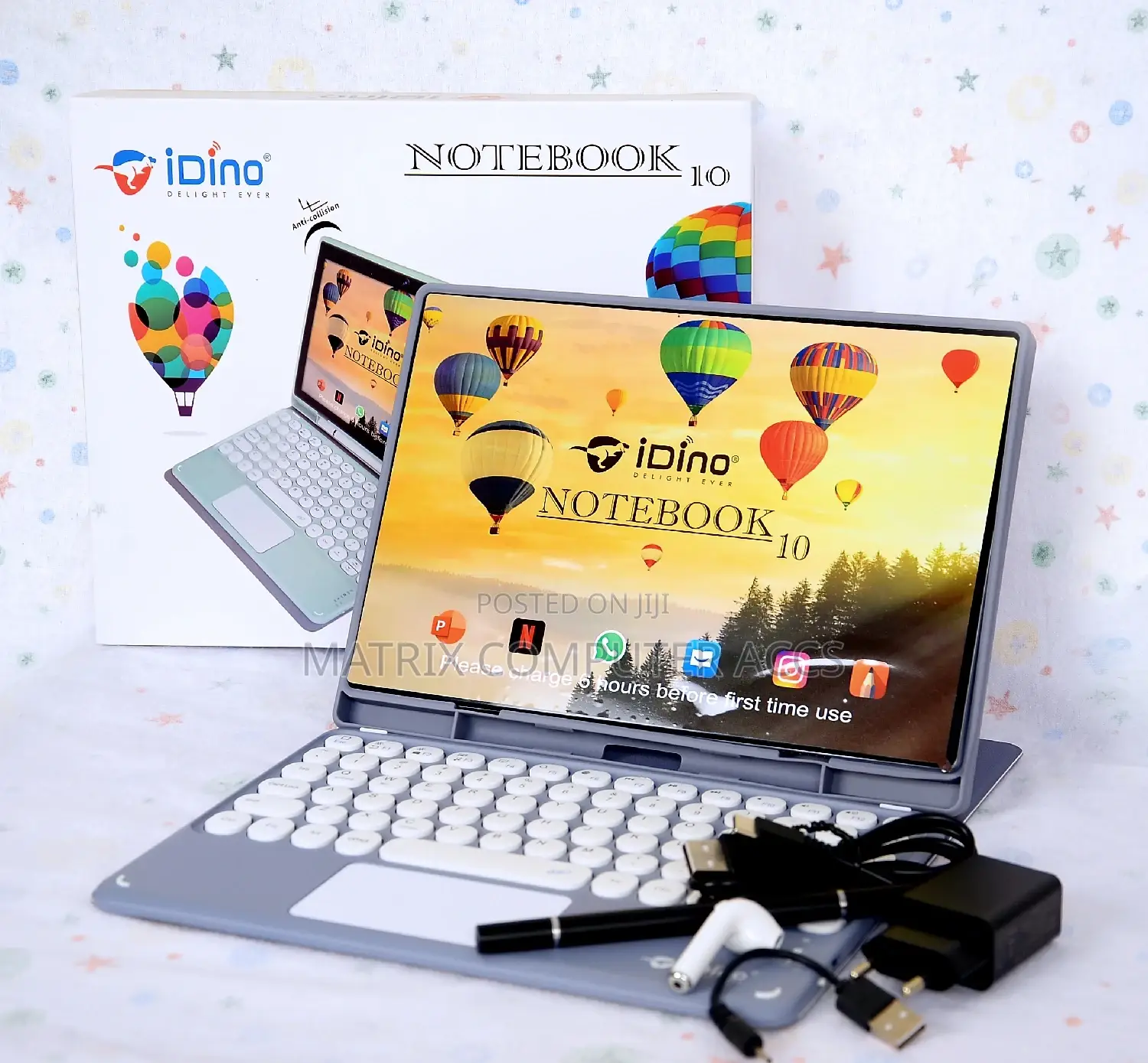 New Idino Notebook 10 512 GB Gray