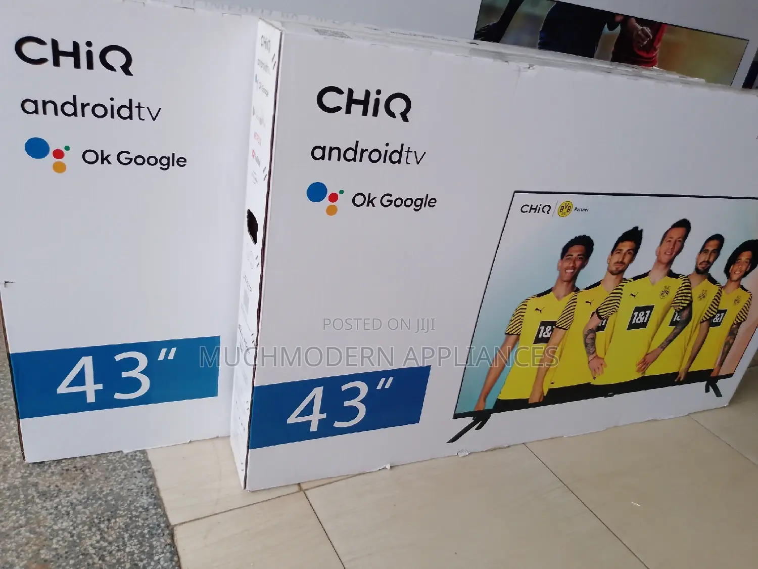 Chiq 43 Inch Smart Android Frameless Tv With Bluetooth