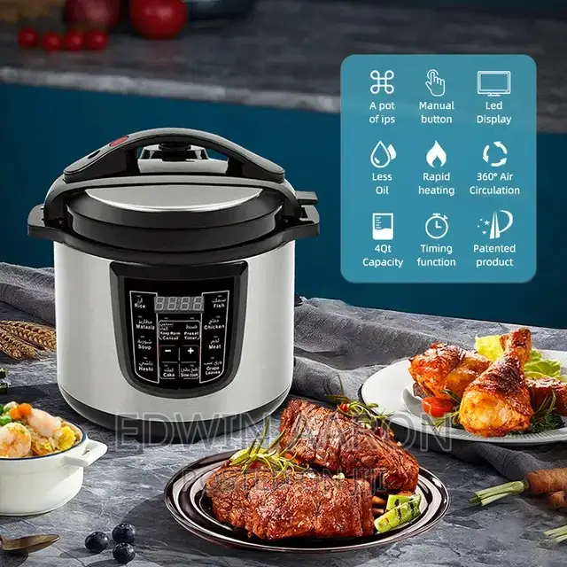 Saachi Electric Pressure Cooker 8L