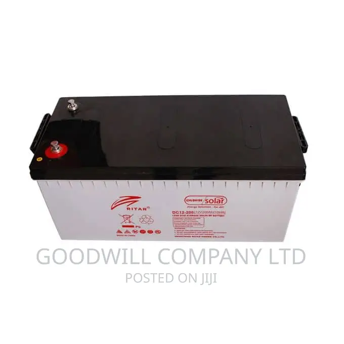 200ah Ritar Gel Battery