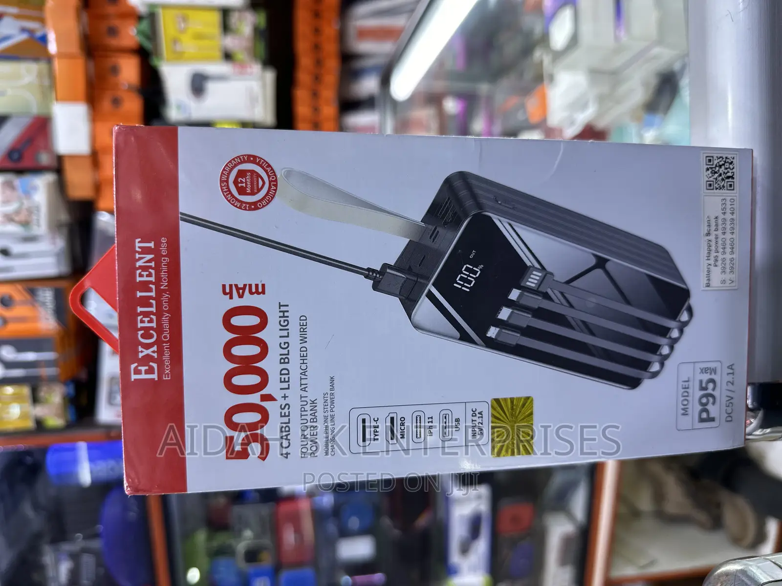 Excellent 50,000mah Power Bank