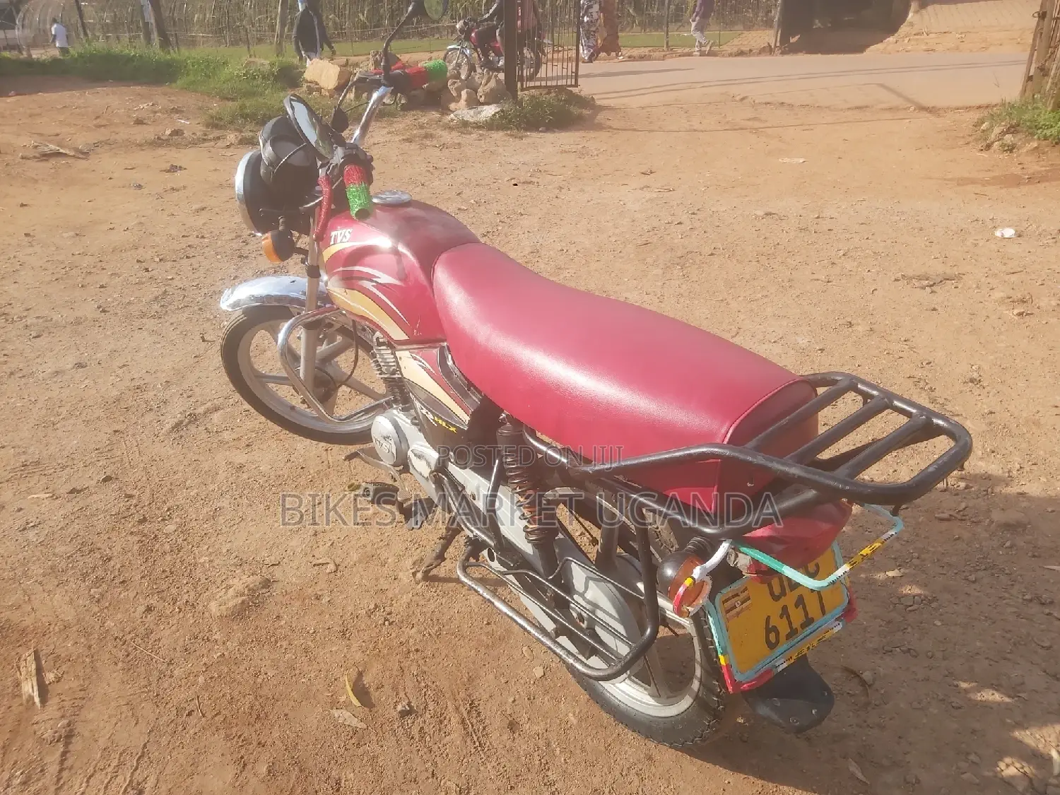 TVS XL 100 2018 Red