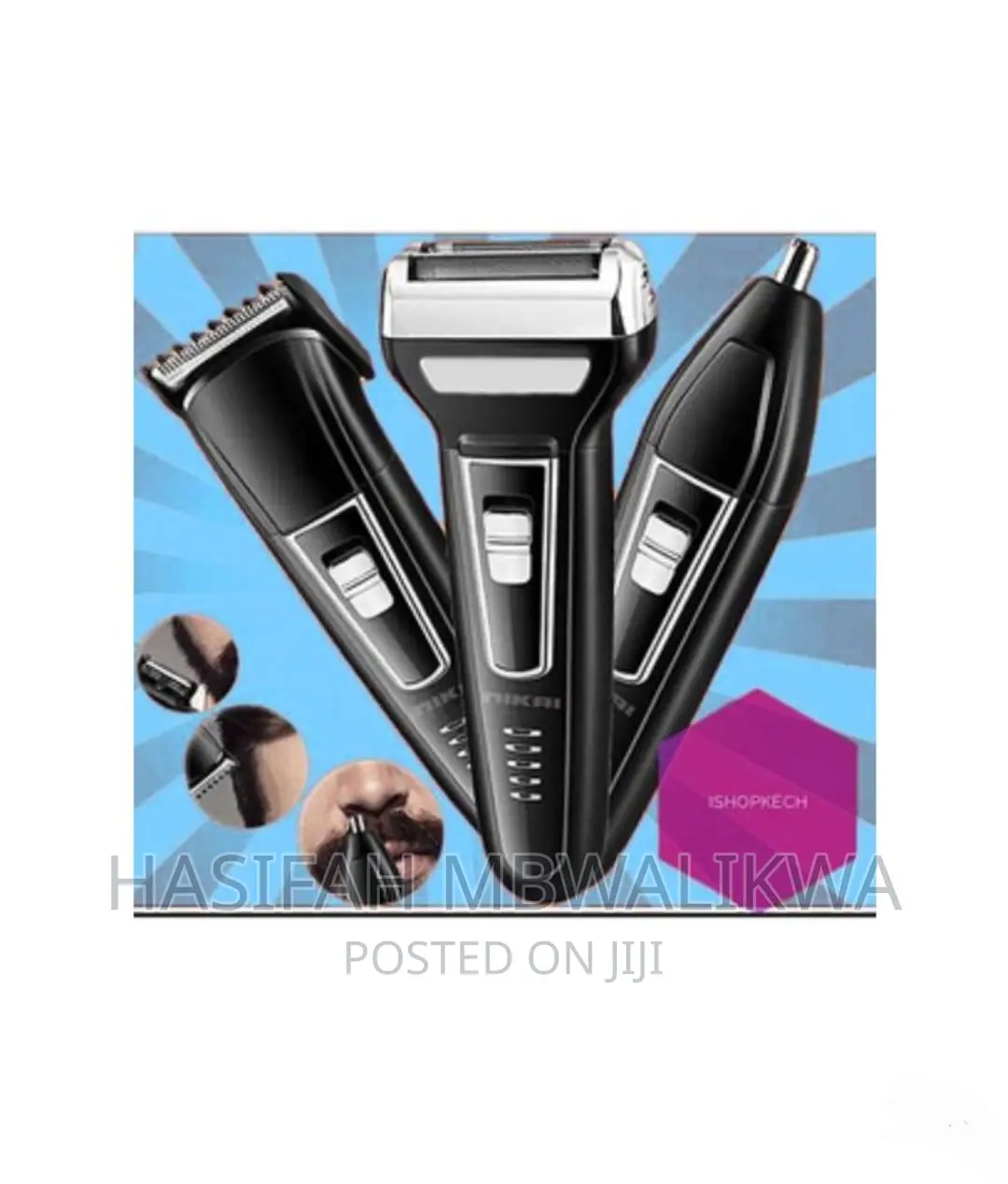 Nikai Hair Clipper/ Beard Trimmer- Rechargeable Machine