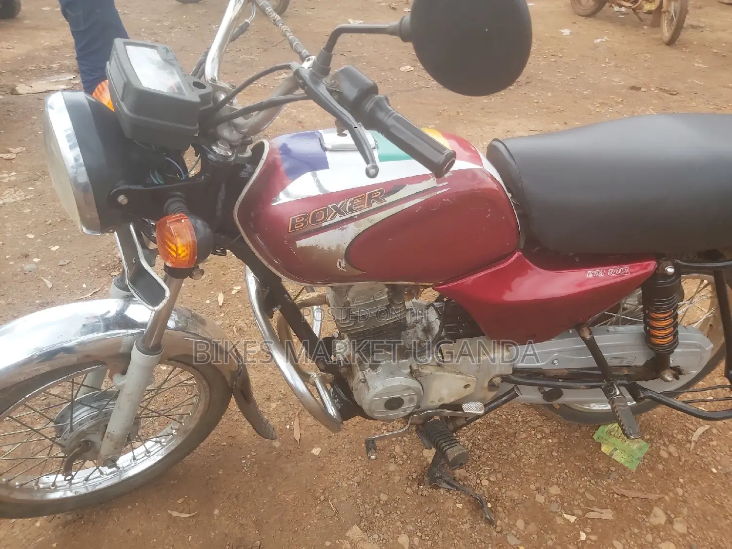 Bajaj Boxer 2017 Red