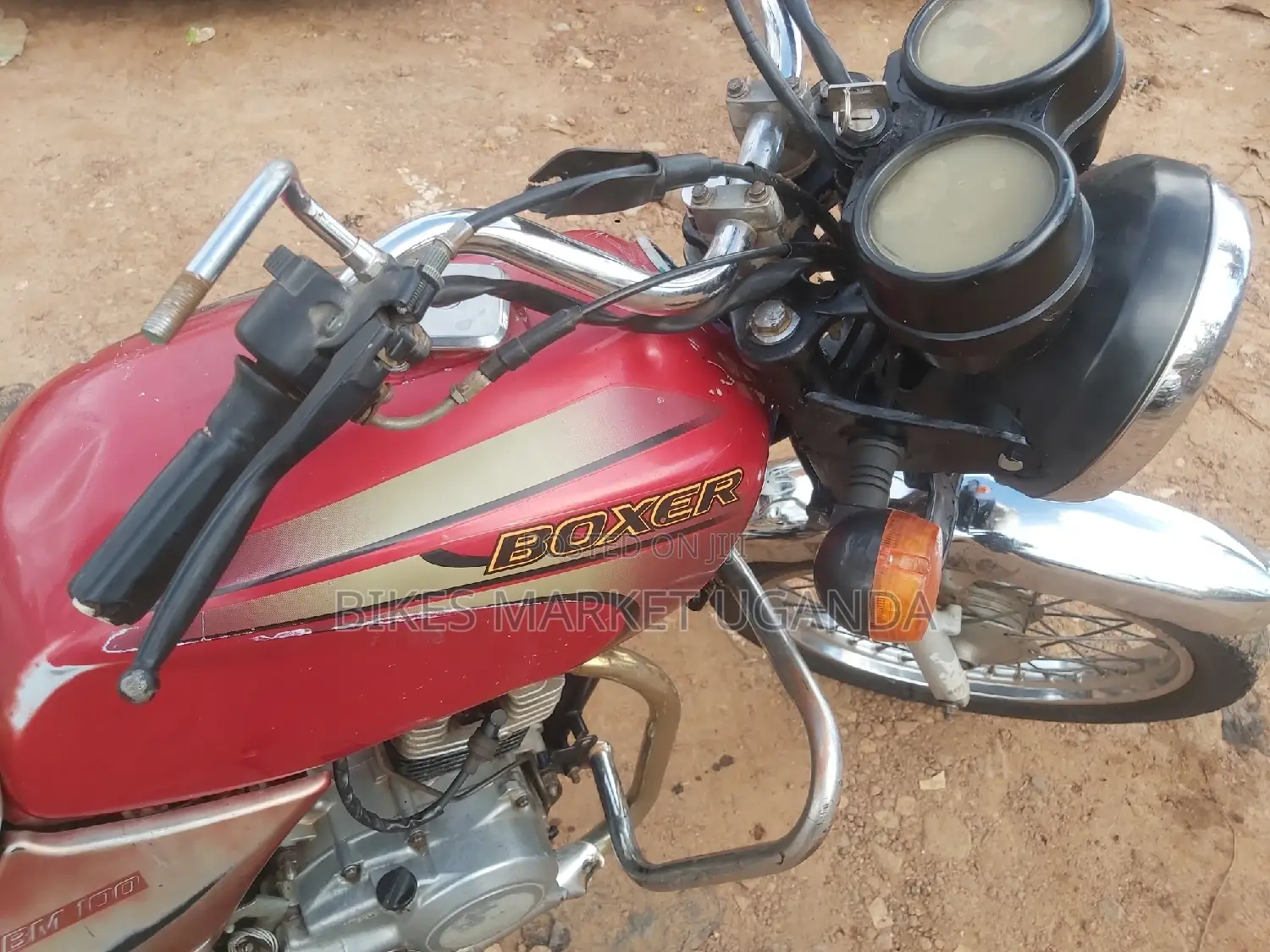 Bajaj Boxer 2017 Red