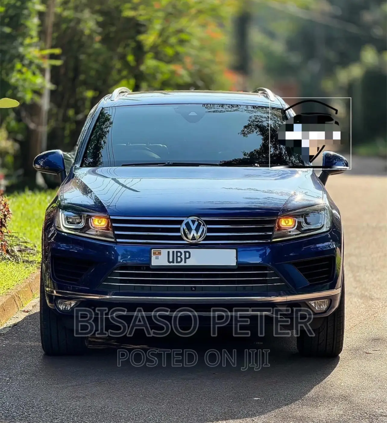 Volkswagen Touareg 2014 Blue