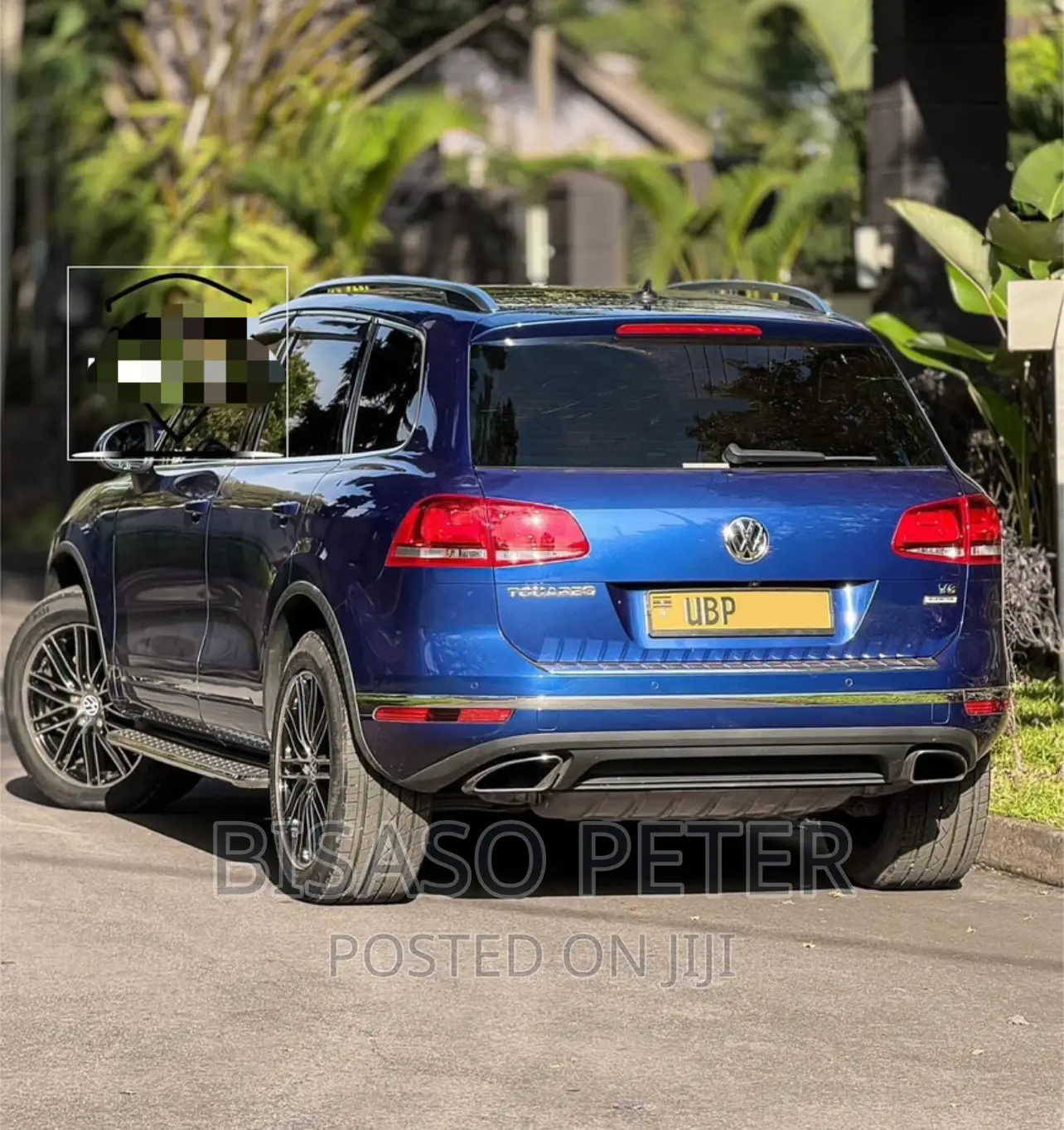 Volkswagen Touareg 2014 Blue