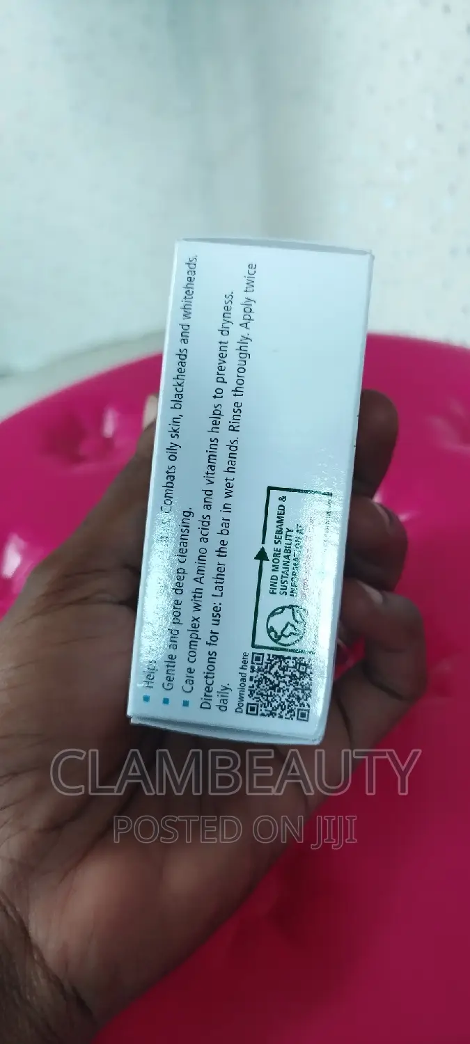 Sebamed Clear Face Cleansing Bar Pimples Blackheads Soap