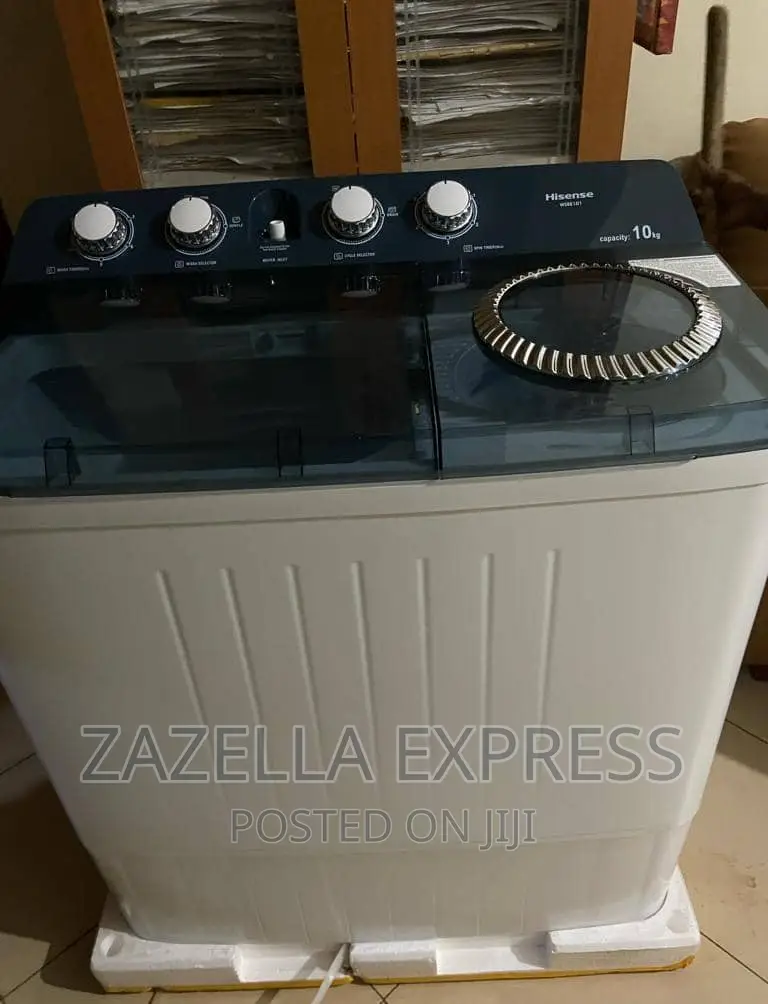 Hisense 10 Kg Twin Tub Semi-Automatic Washing Machine