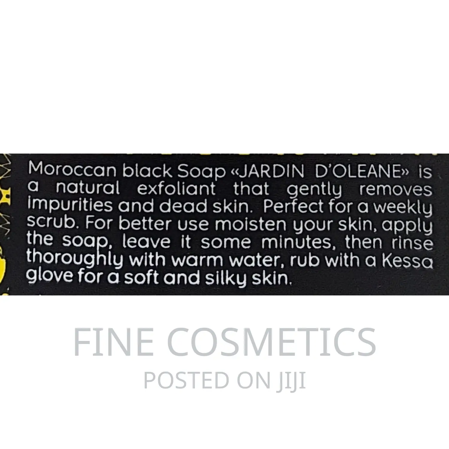 Moroccan Soap |Softening + Exfoliating Deadskin Remover Soap