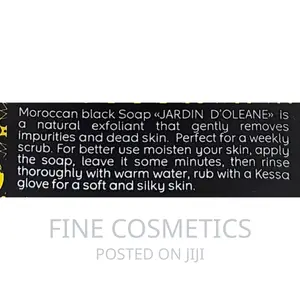 Moroccan Soap |Softening + Exfoliating Deadskin Remover Soap