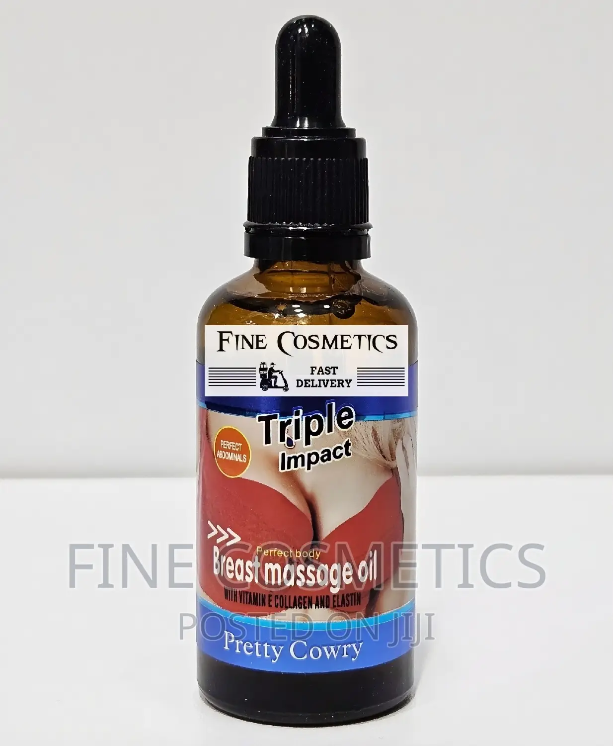 Breast Enlargement Triple Impact Massage Oil -Perfect Chest
