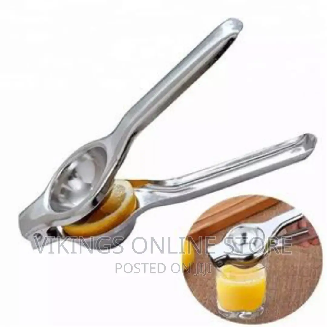 Stainless Steel Hand Citrus Juicer – Silver