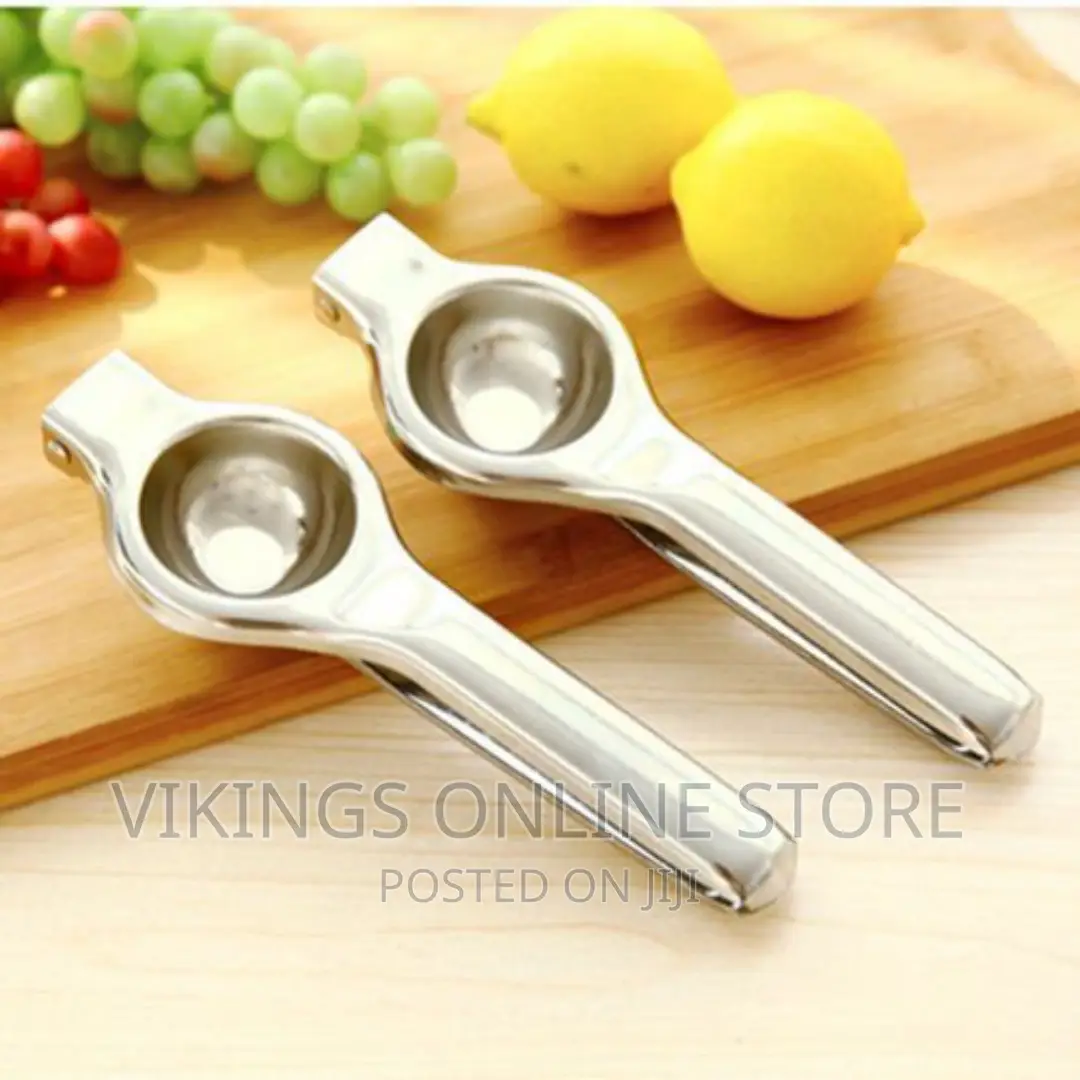 Stainless Steel Hand Citrus Juicer – Silver