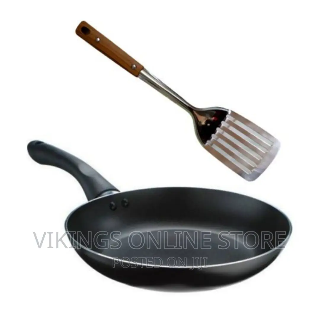 Frying Pan and Spoon – Multicolor