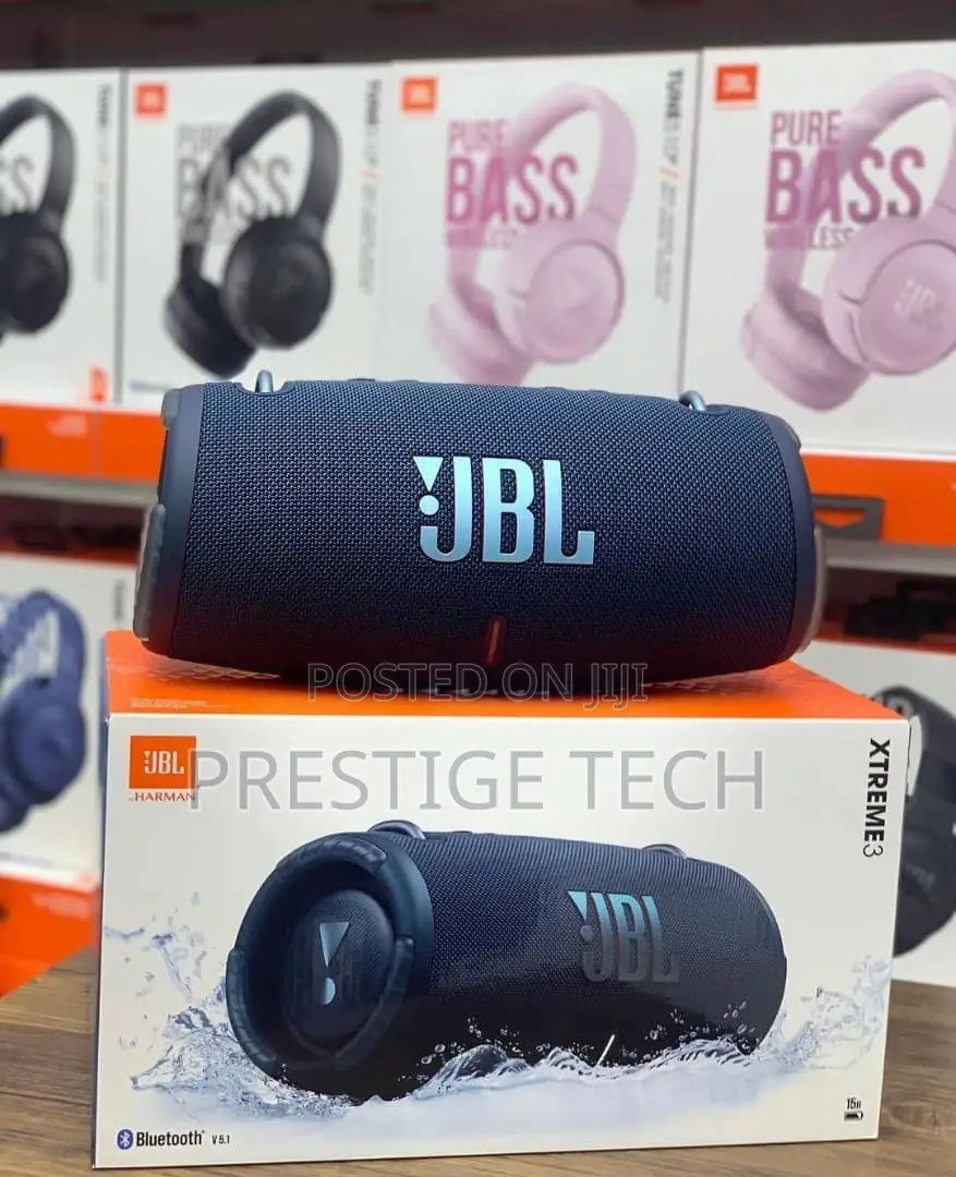JBL Extreme 3 Bluetooth Speaker With Immersive Deep Bass